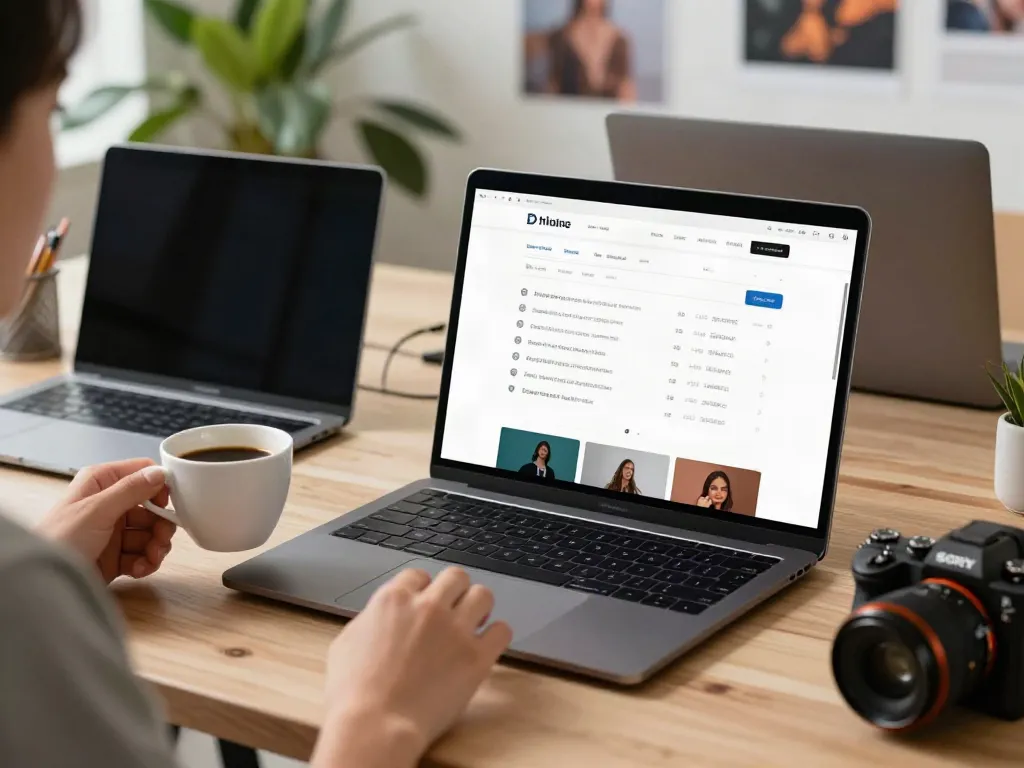 Site 모음 showcasing a modern digital workspace with categorized links for easy access.