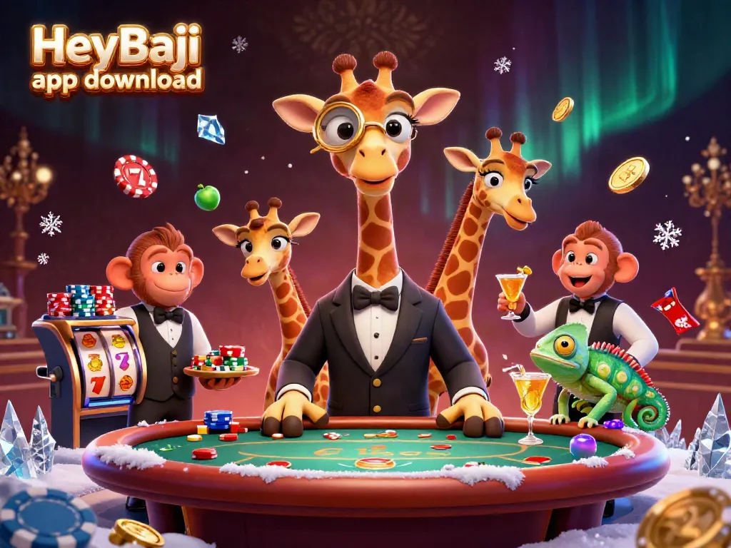 Experience the HeyBaji app download with immersive mobile gaming, featuring vibrant casino visuals.