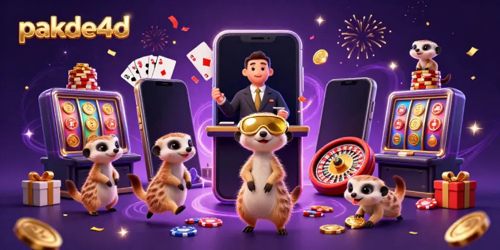 Mainkan pengalaman penuh warna di pakde4d dengan kasino online dan keuntungan luar biasa.