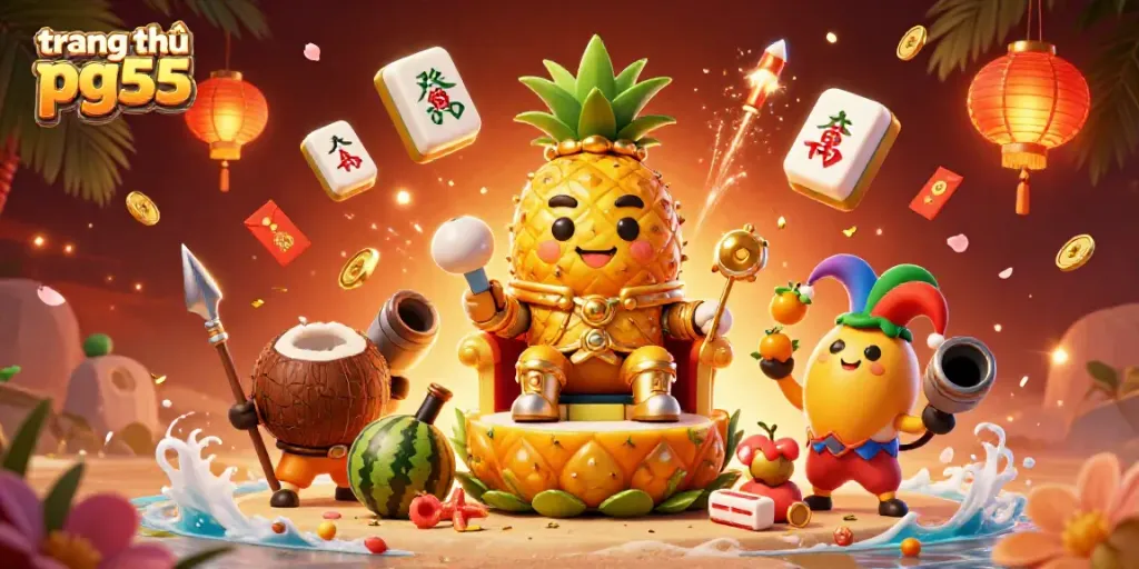 Experience the enchanting realm of trang chủ pg55 with vibrant casino themes and royal characters in action.