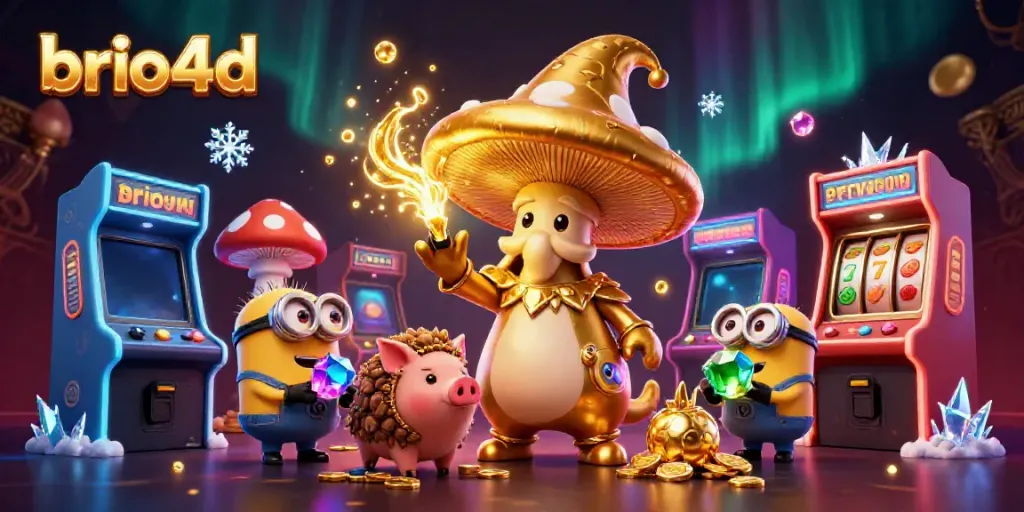 brio4d unlocks the treasure-filled world of online slots with wizardry and golden magic
